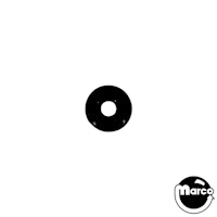 39S-0316-K -Titan&trade; Silicone ring - Black 3/16 inch ID