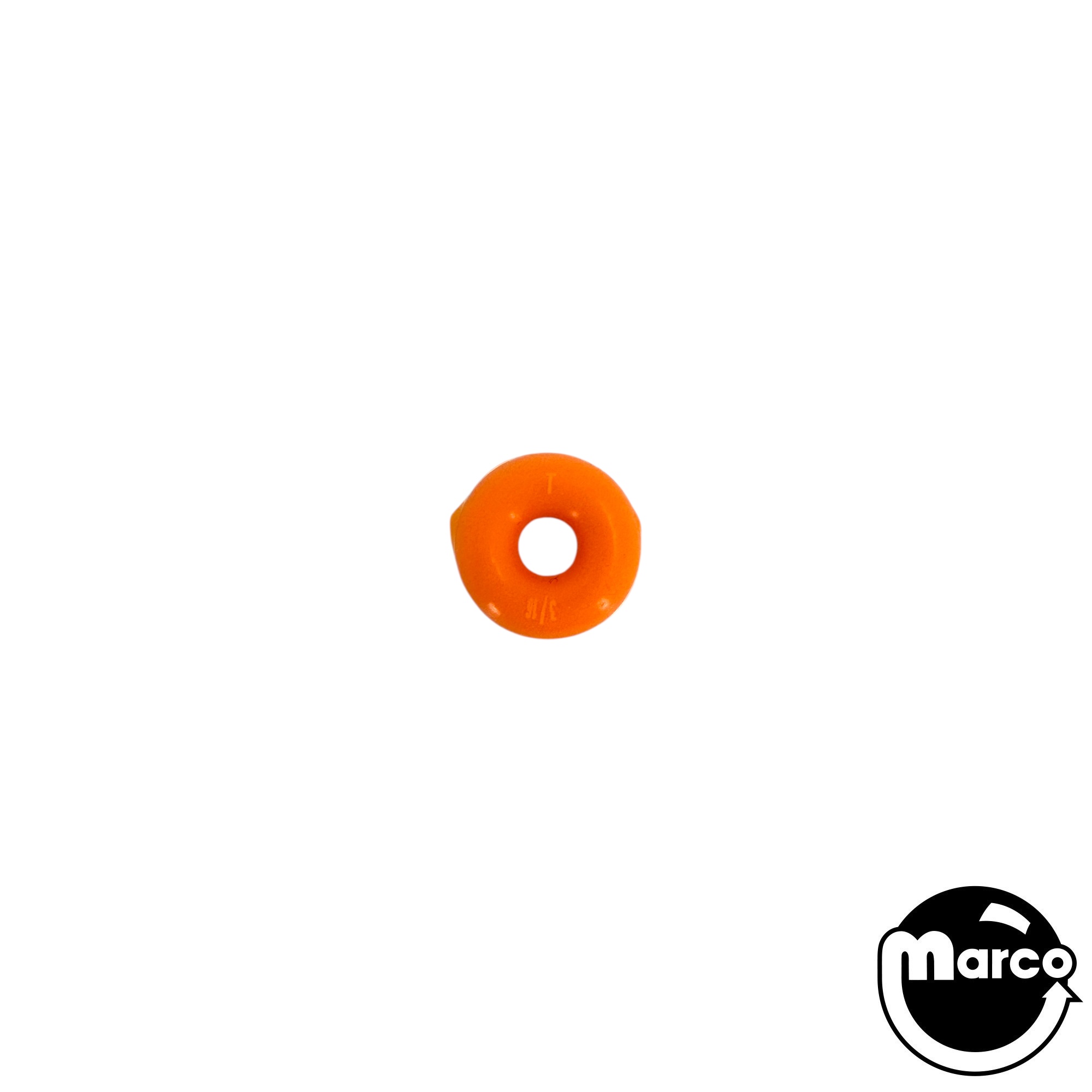 39S-0316-O-Titan™ Silicone ring - Orange 3/16 inch ID
