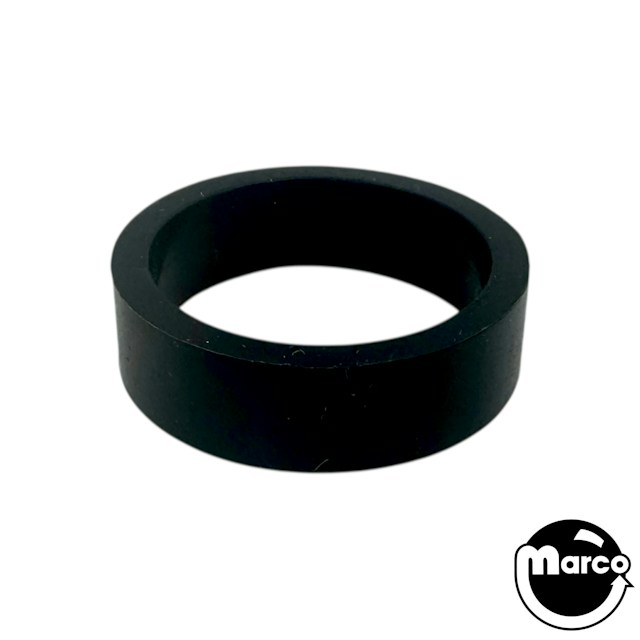 39S-6519-K -Titan™ Silicone - flipper 1/2 x 1-1/2 inch Black