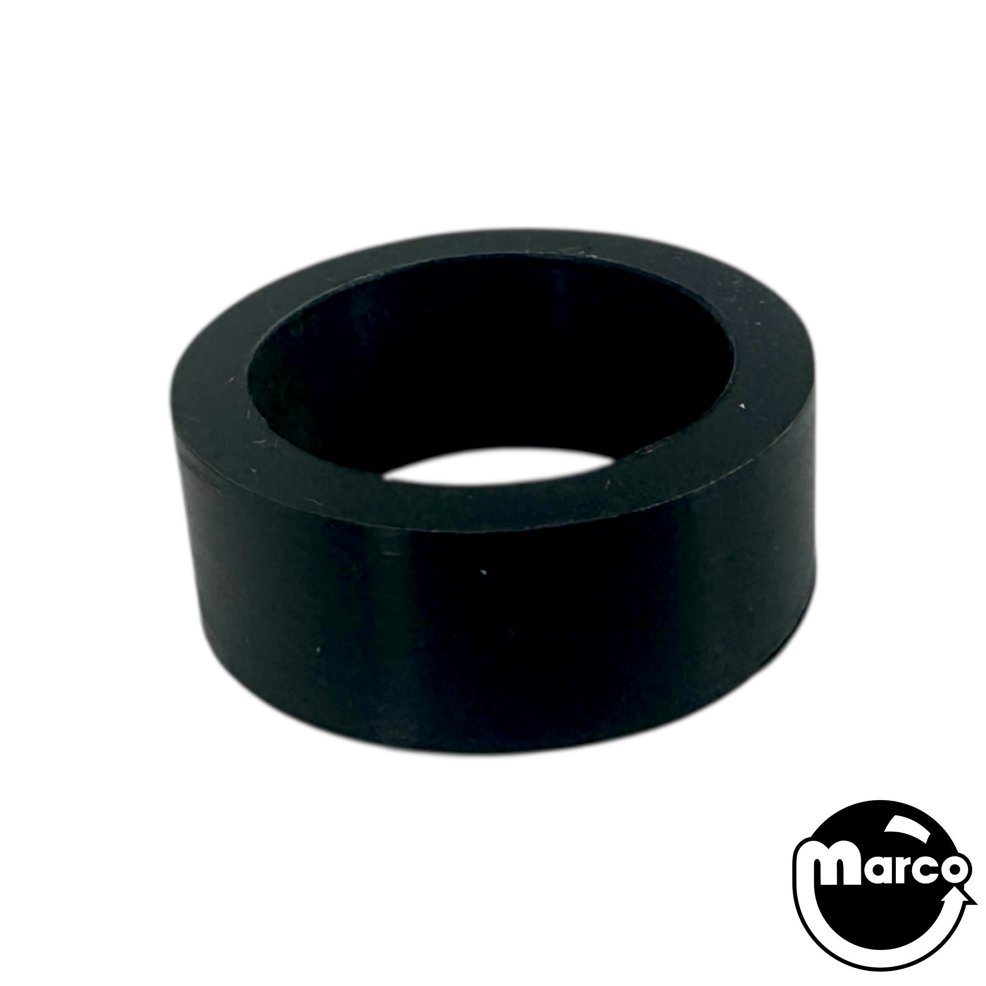 39S-6553-K -Titan™ Silicone Black mini flipper 1/2 x 1 inch ID