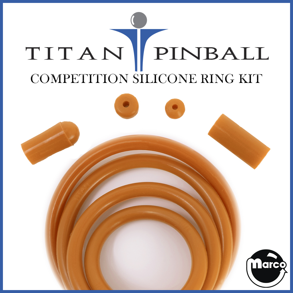 GODZILLA PREMIUM & LE (Stern) Titan™ Silicone Ring Kit ORANGE