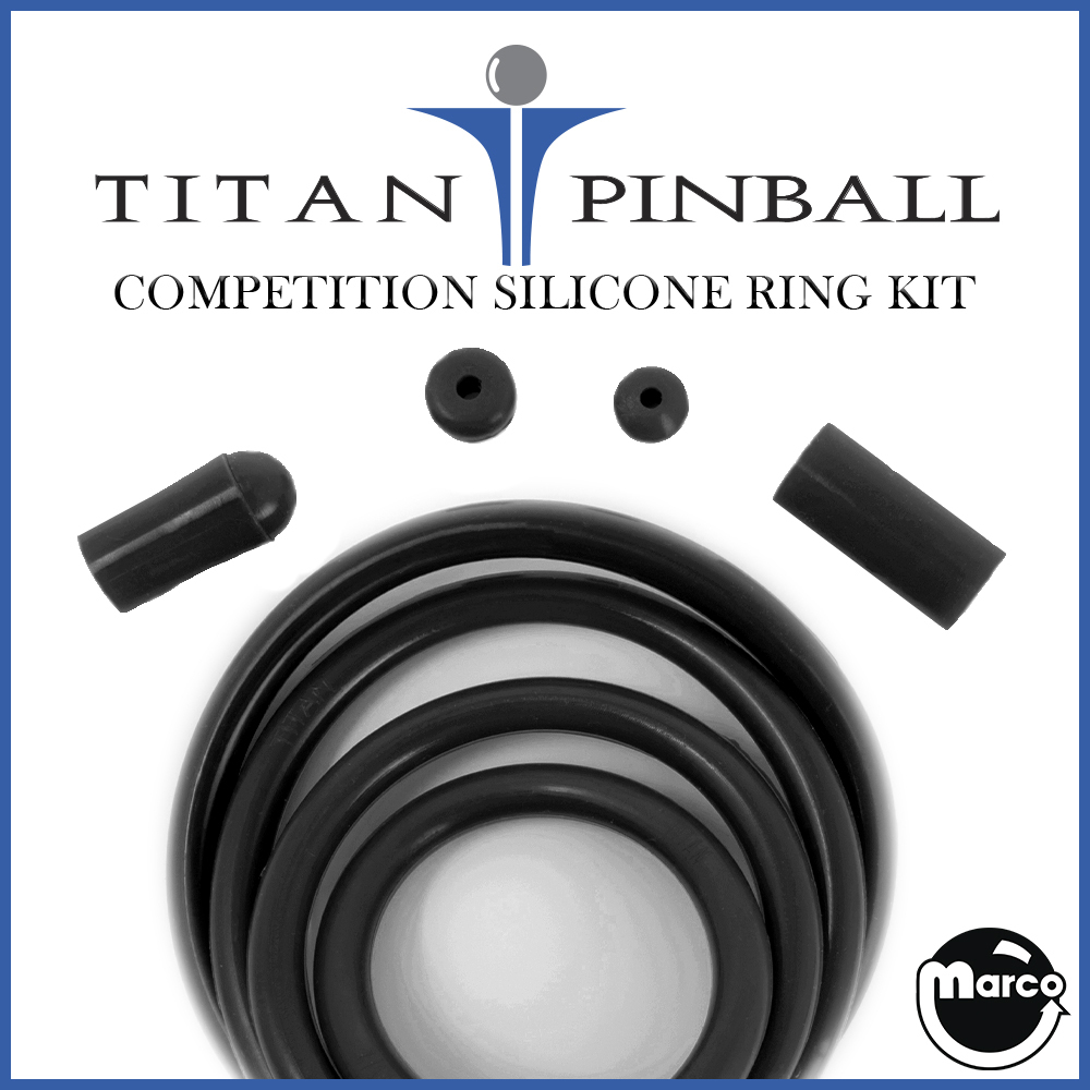 FALLOUT PREM/LE (Stern) Titan™ Silicone Ring Kit BLACK