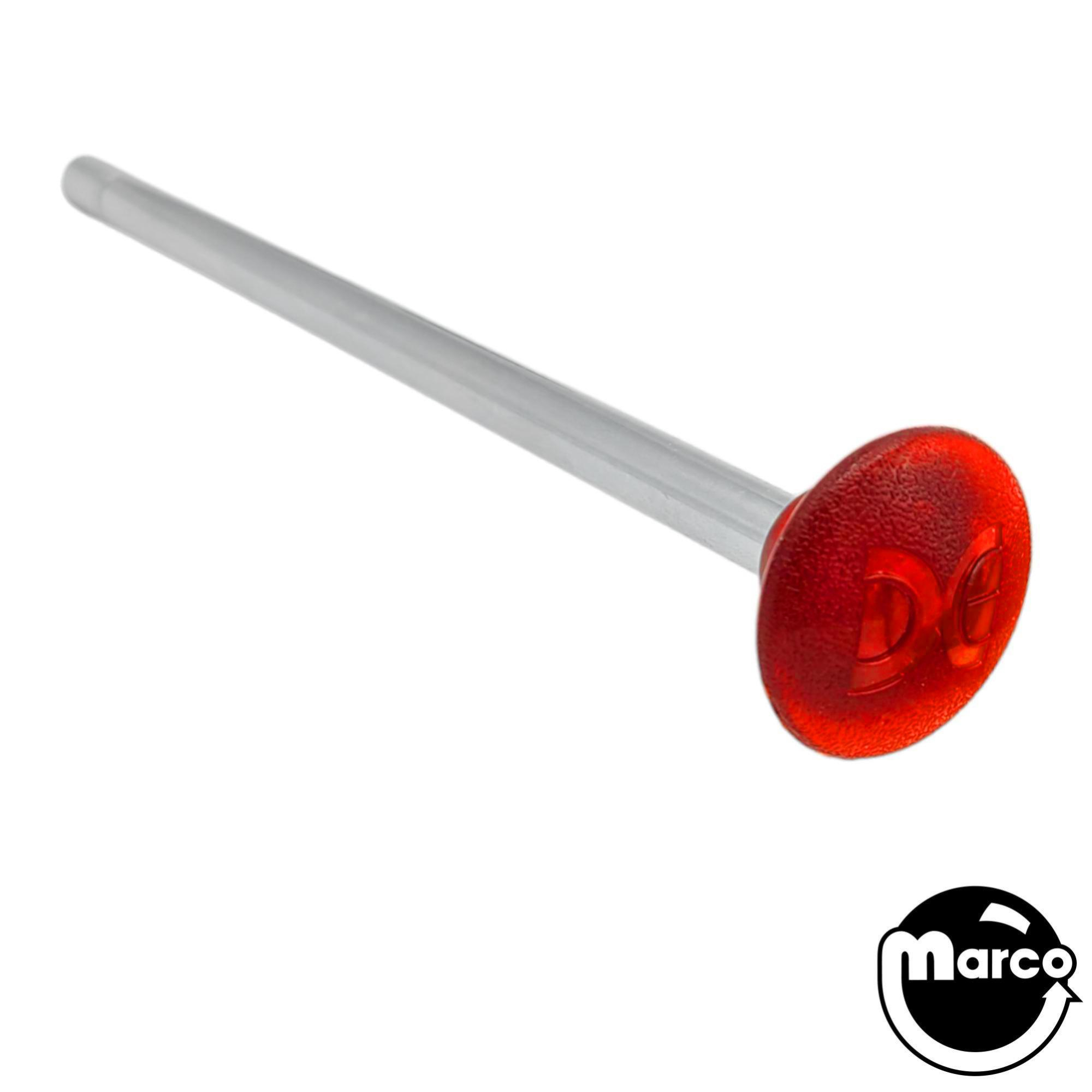 Ball shooter rod DE logo transparent red