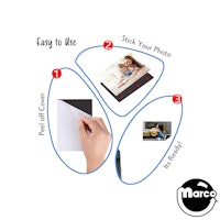 Adhesive Magnetic Sheets 4x6 (10)