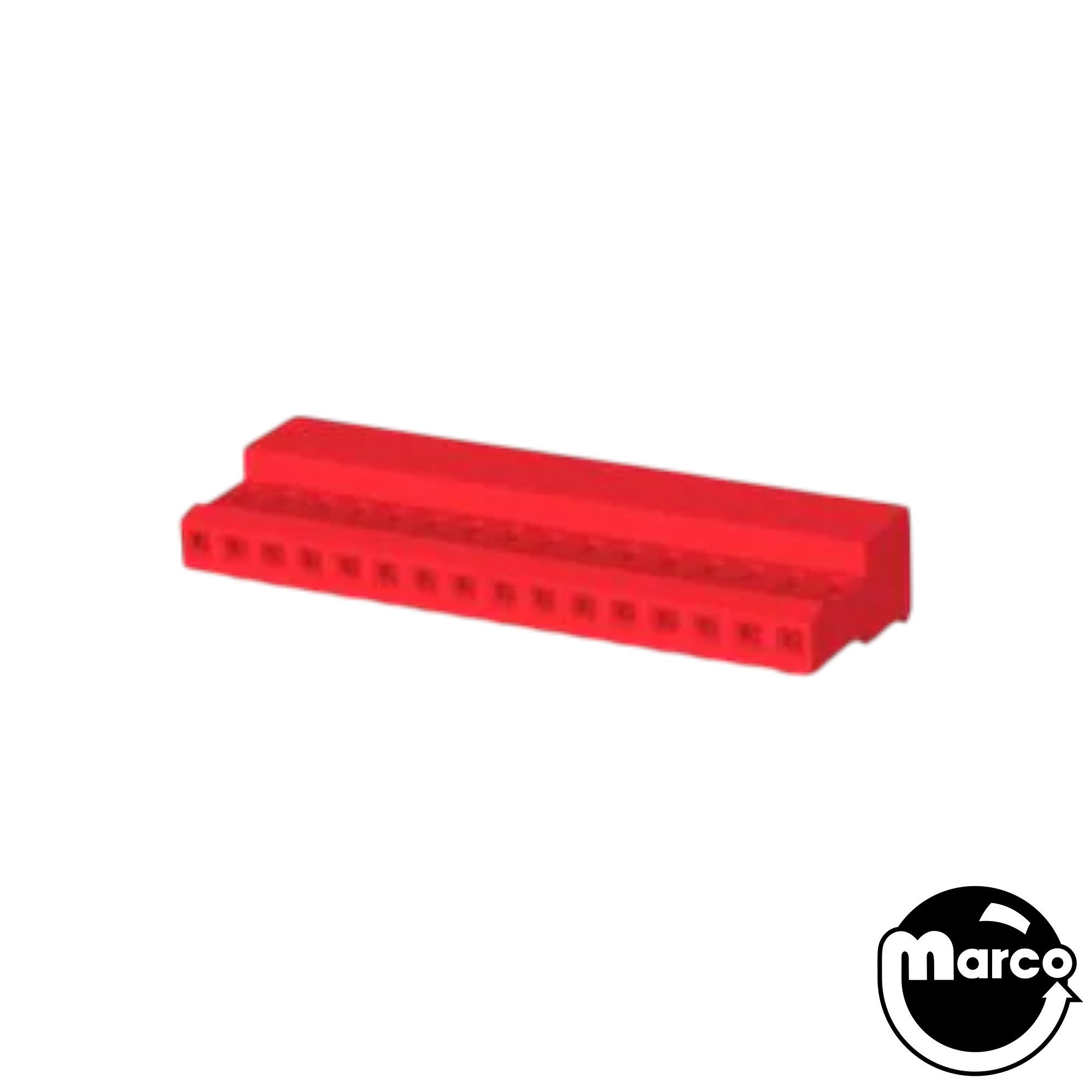 Connector IDC 16 pin mt/end 0.100"