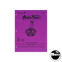 TALES ARABIAN NIGHTS (WMS) Manual - Reprint