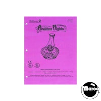 TALES ARABIAN NIGHTS (WMS) Manual - Original