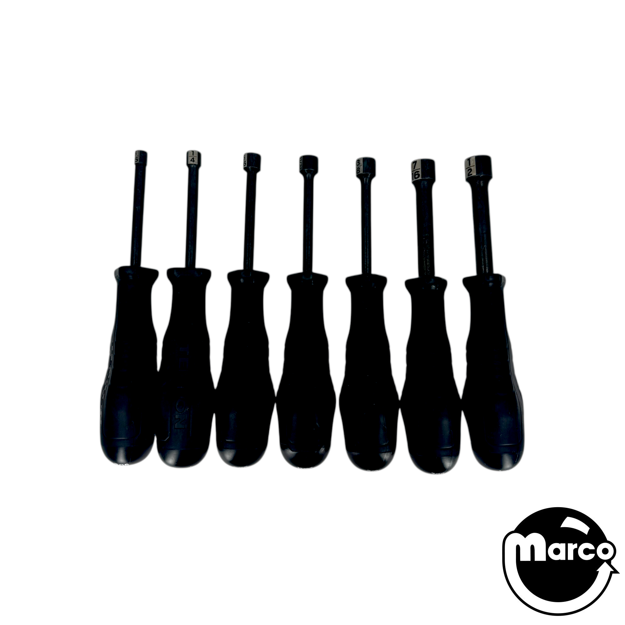 High-Torque Black Oxide Blade Nut Driver Set, 6-Piece (3/16-1/2 in.)