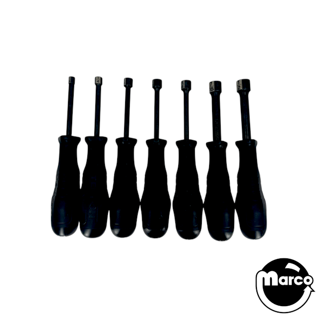 High-Torque Black Oxide Blade Nut Driver Set, 6-Piece (3/16-1/2 in.)