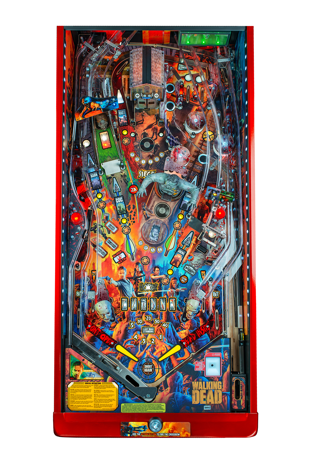 WALKING DEAD REMASTERED LE (Stern) Pinball Machine