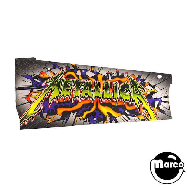 METALLICA PRO (Stern) Cabinet decal Left