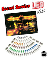SECRET SERVICE (Data East) LED Lamp Kit