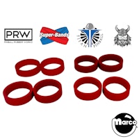 Standard Red Flipper Rings - Sample Pack