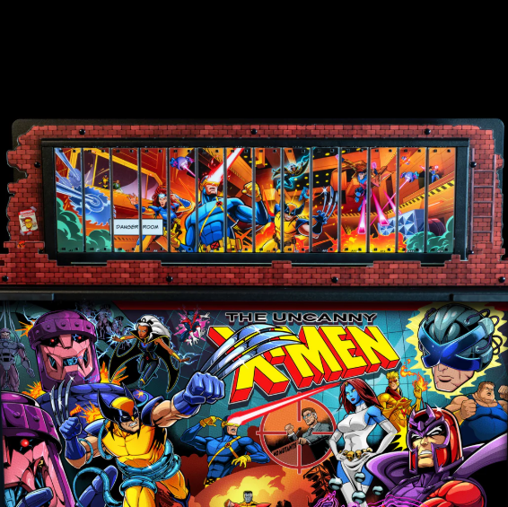 UNCANNY X-MEN (Stern) Pinball Topper