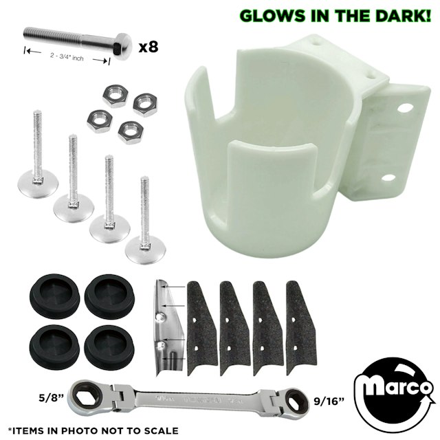 Pin-Buddy™ Cup Holder Combo Kit - GLOW IN THE DARK