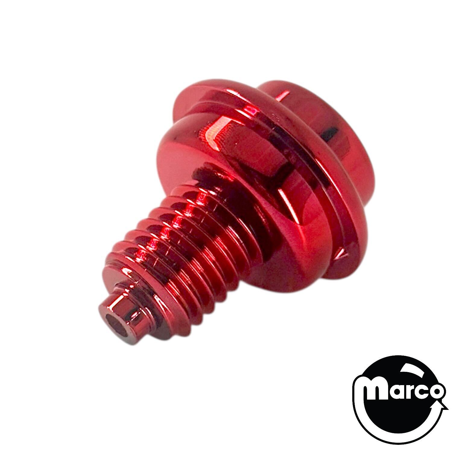 Pushbutton 1-1/8 inch METALLIC RED 