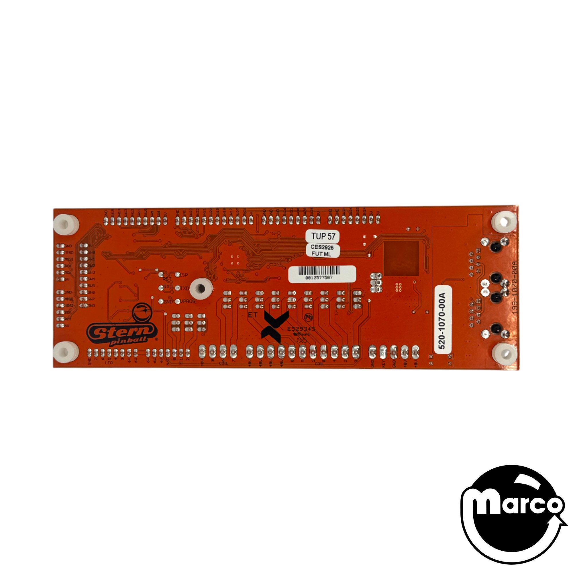520-1070-00 - PCA CORE Node Board Stern SPIKE 3 - Marco