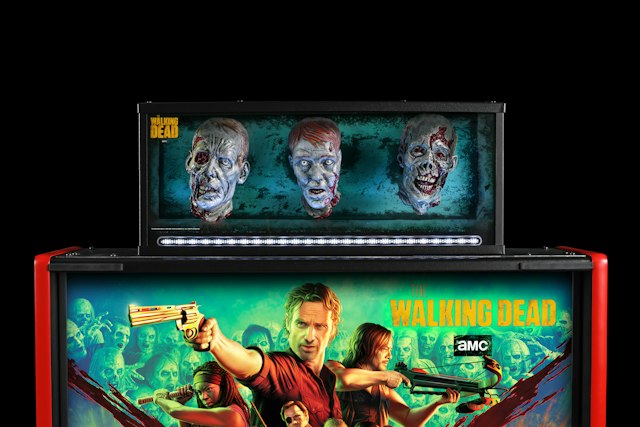 THE WALKING DEAD REMASTERED (Stern) Pinball Topper
