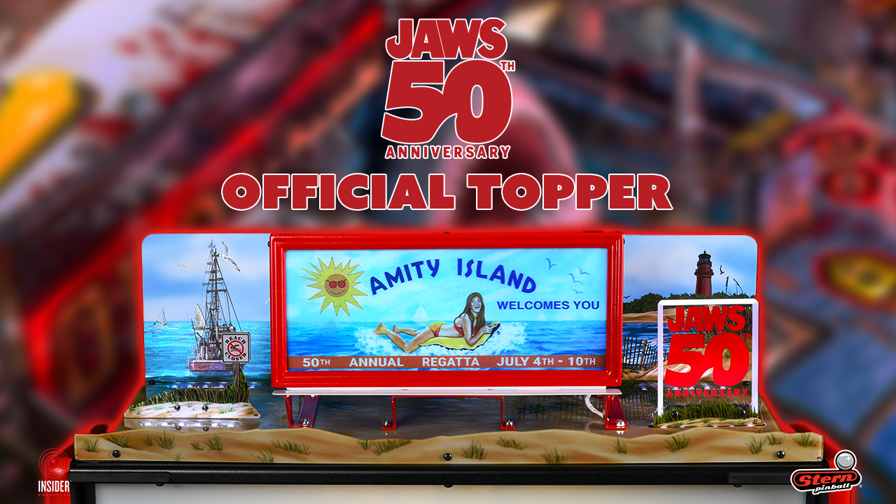 Jaws (Stern) 50th Anniversary Topper