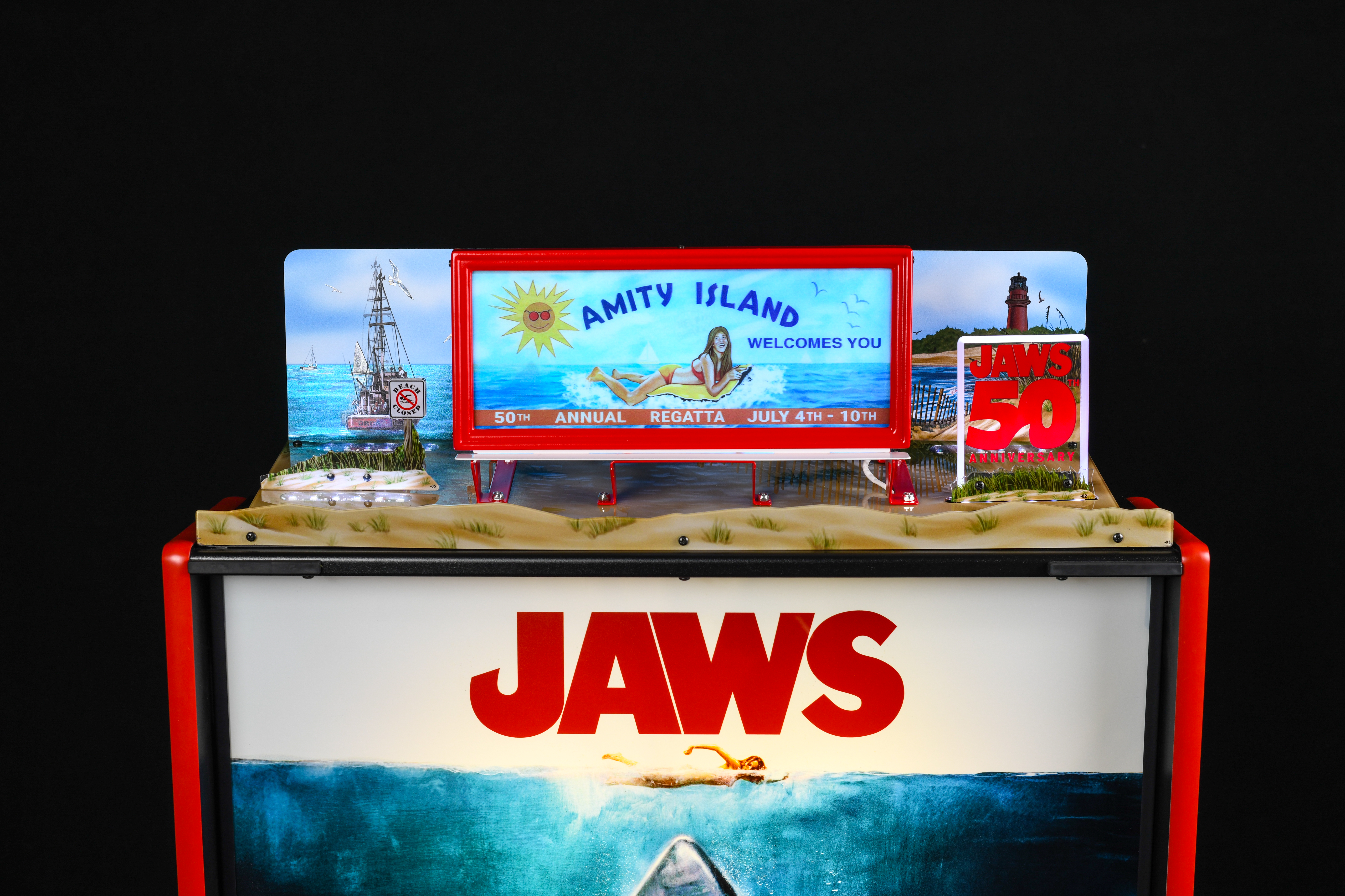 Jaws (Stern) 50th Anniversary Topper