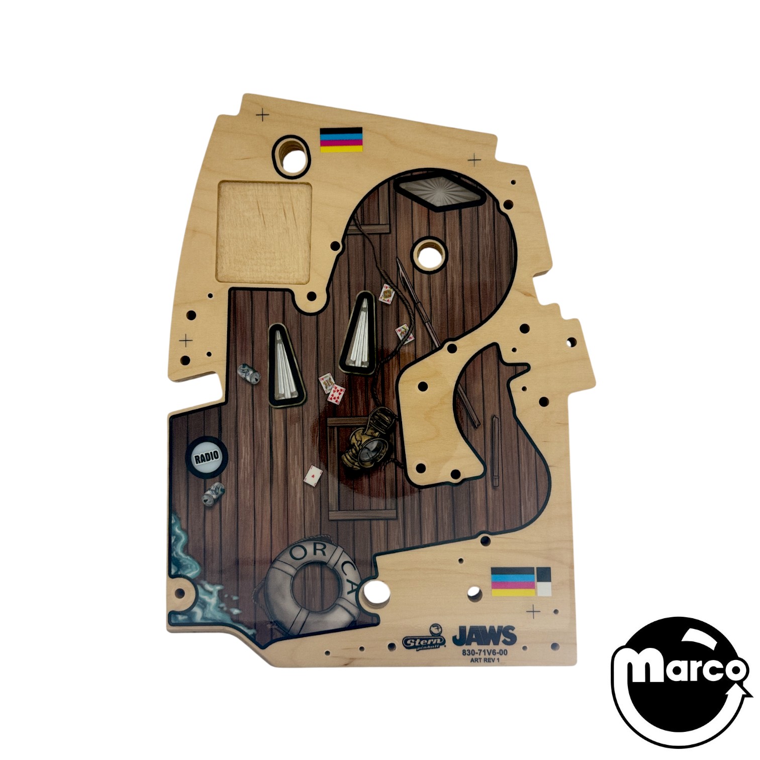 JAWS PRE/LE (Stern) Upper Mini Playfield