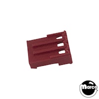 Connector - IDC red 3r mt end 22/156