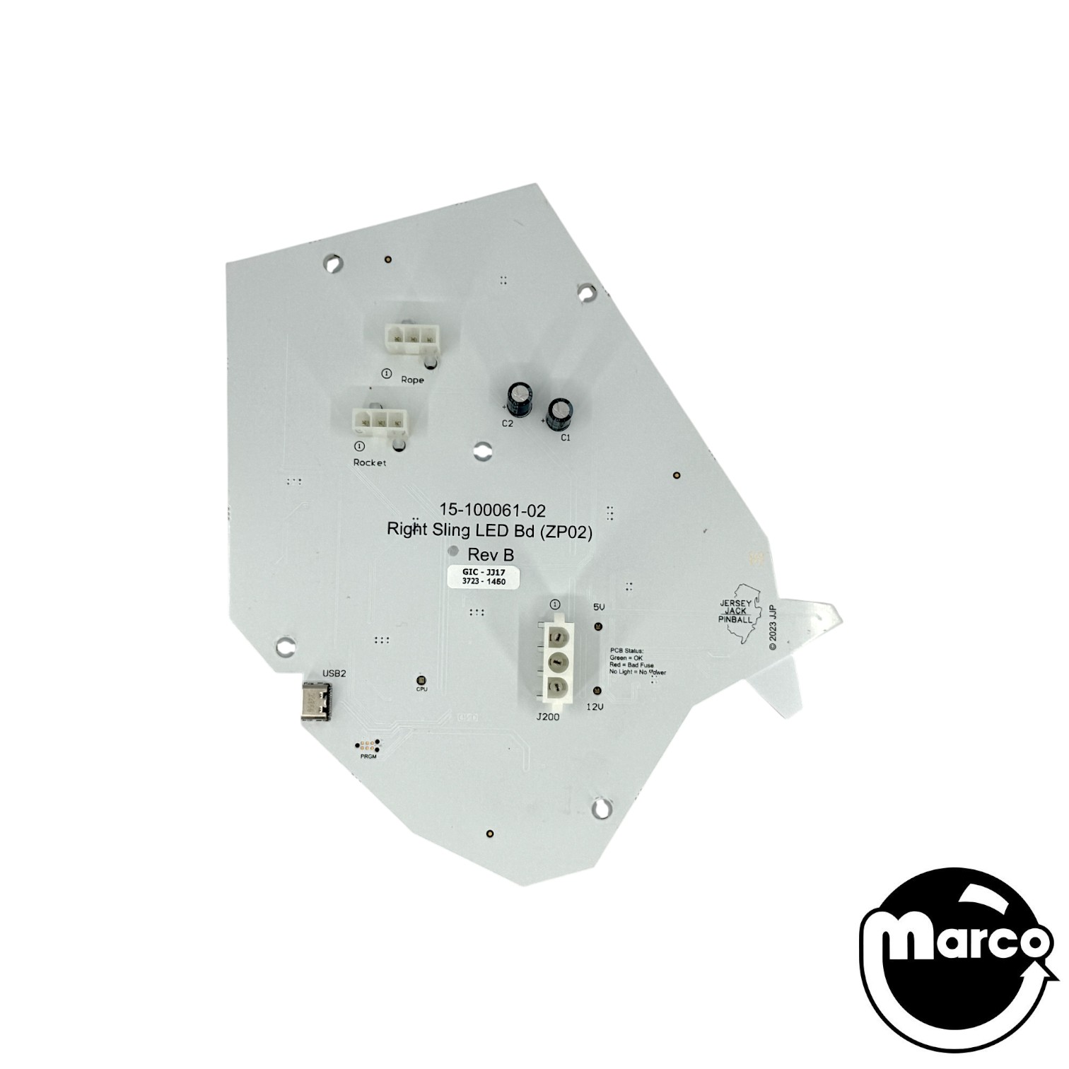 ELTON JOHN(JJP) Right Slingshot LED Board
