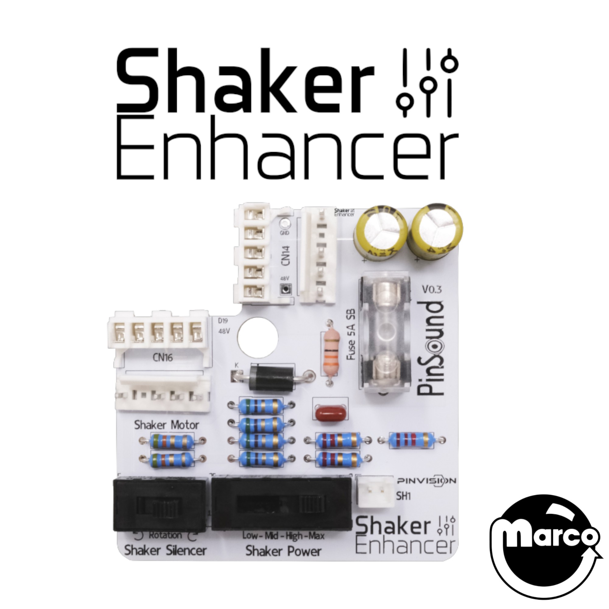 psd-se-spike - PinSound Shaker Enhancer - Stern Spike Systems