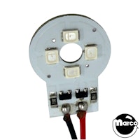 Star Post LED - RED