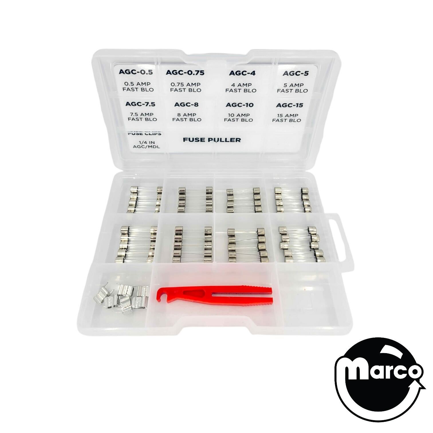 48 Piece Essential Fast Blow (AGC) Fuse Kit