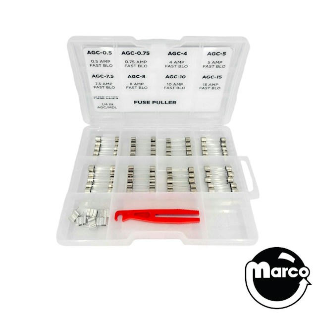 48 Piece Essential Fast Blow (AGC) Fuse Kit