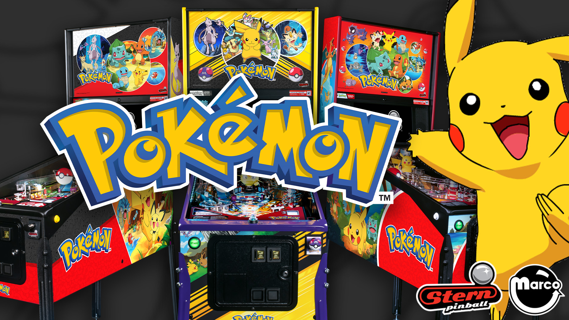 Stern Announces Pokemon Pinball