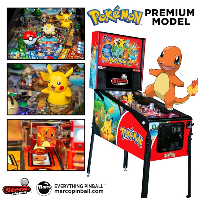 POKEMON PREMIUM (Stern) Pinball Machine