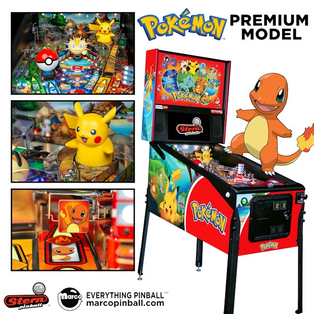 POKEMON PREMIUM (Stern) Pinball Machine