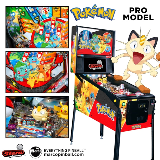 POKEMON PRO (Stern) Pinball Machine