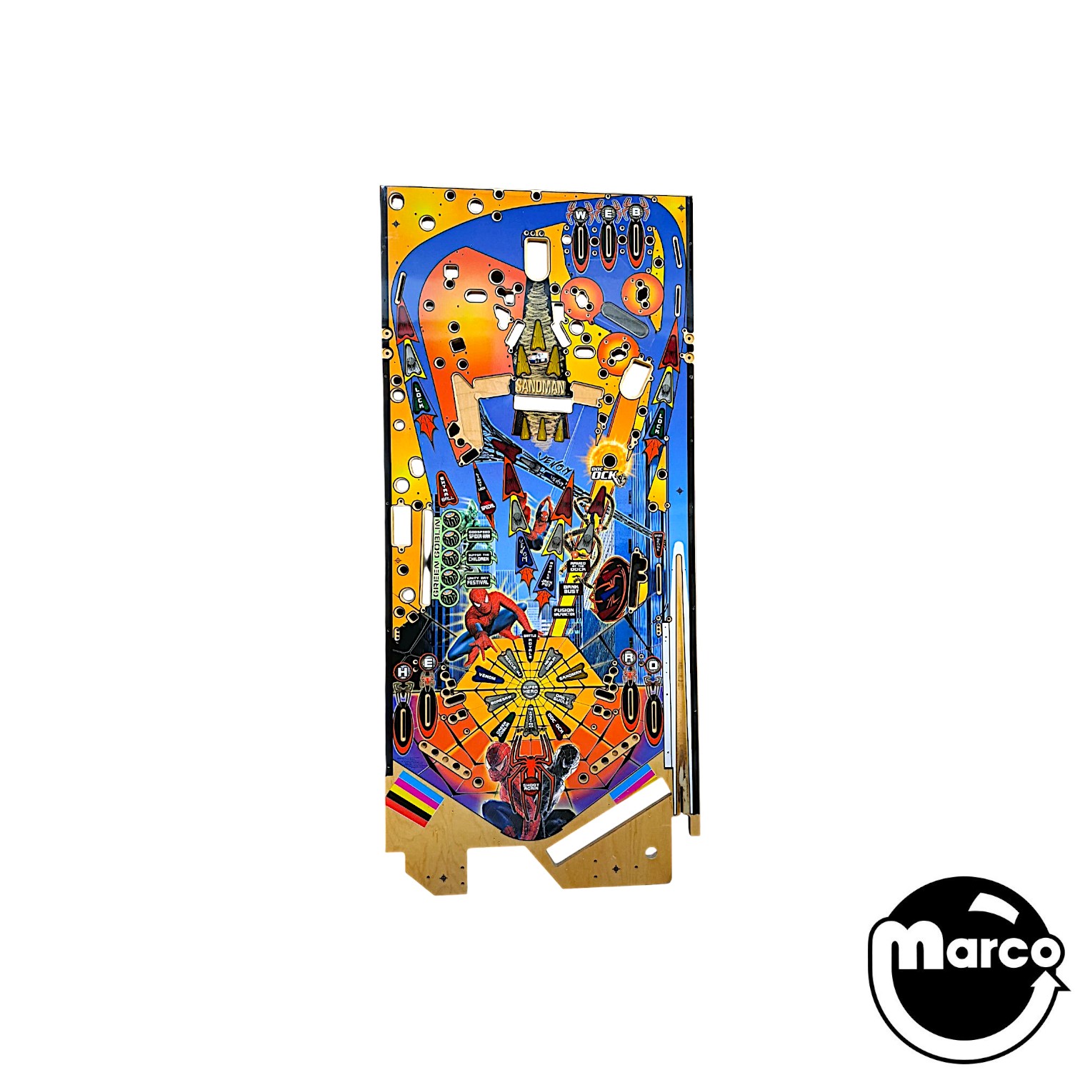 830-5100-A0 - SPIDERMAN VAULT (Stern) Playfield - Marco