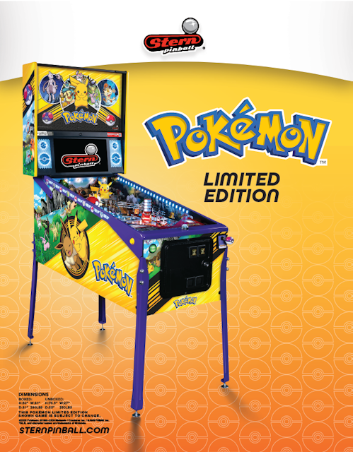 POKEMON LIMITED EDITION (Stern) Flyer