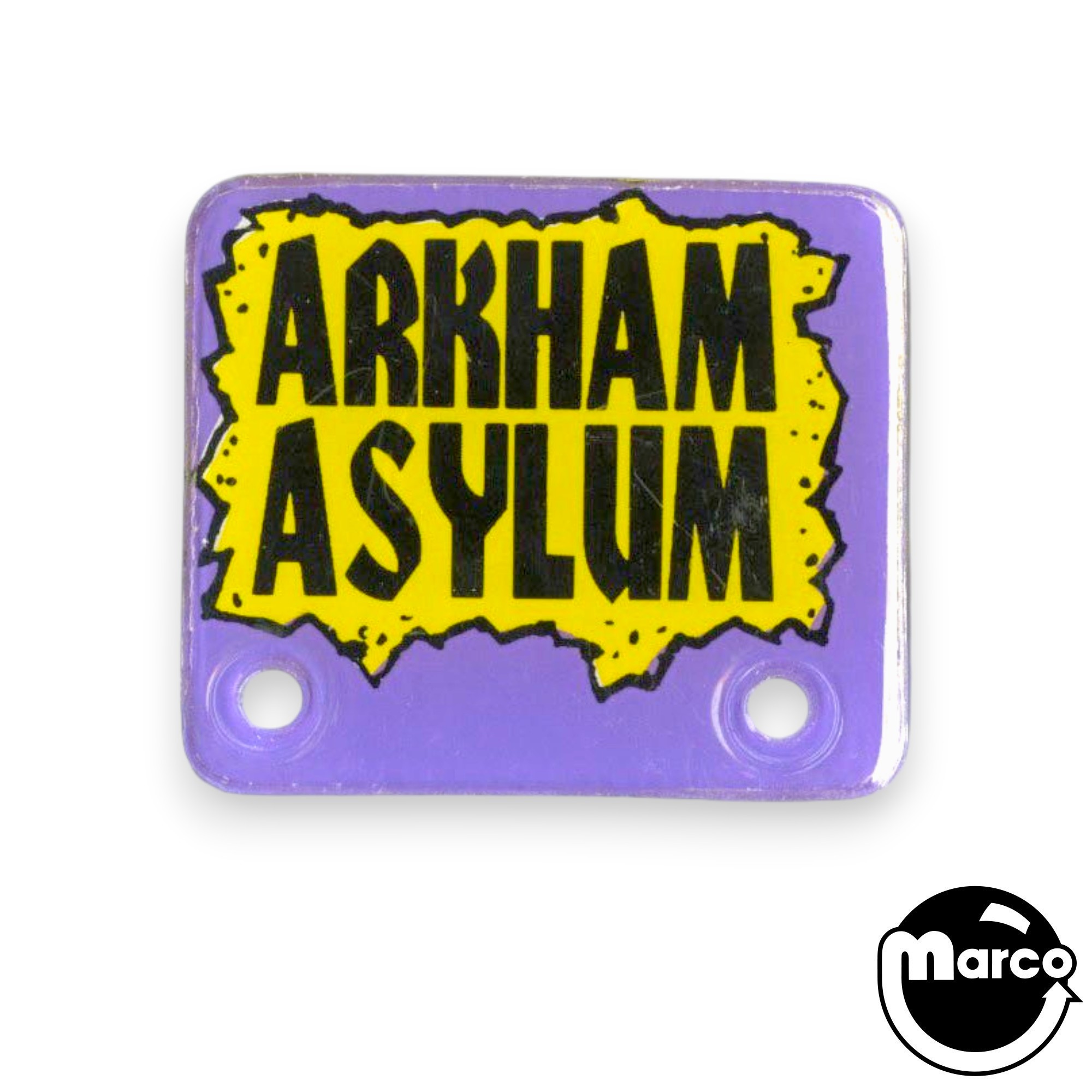 BATMAN (Data East) Arkham Asylum Plastic
