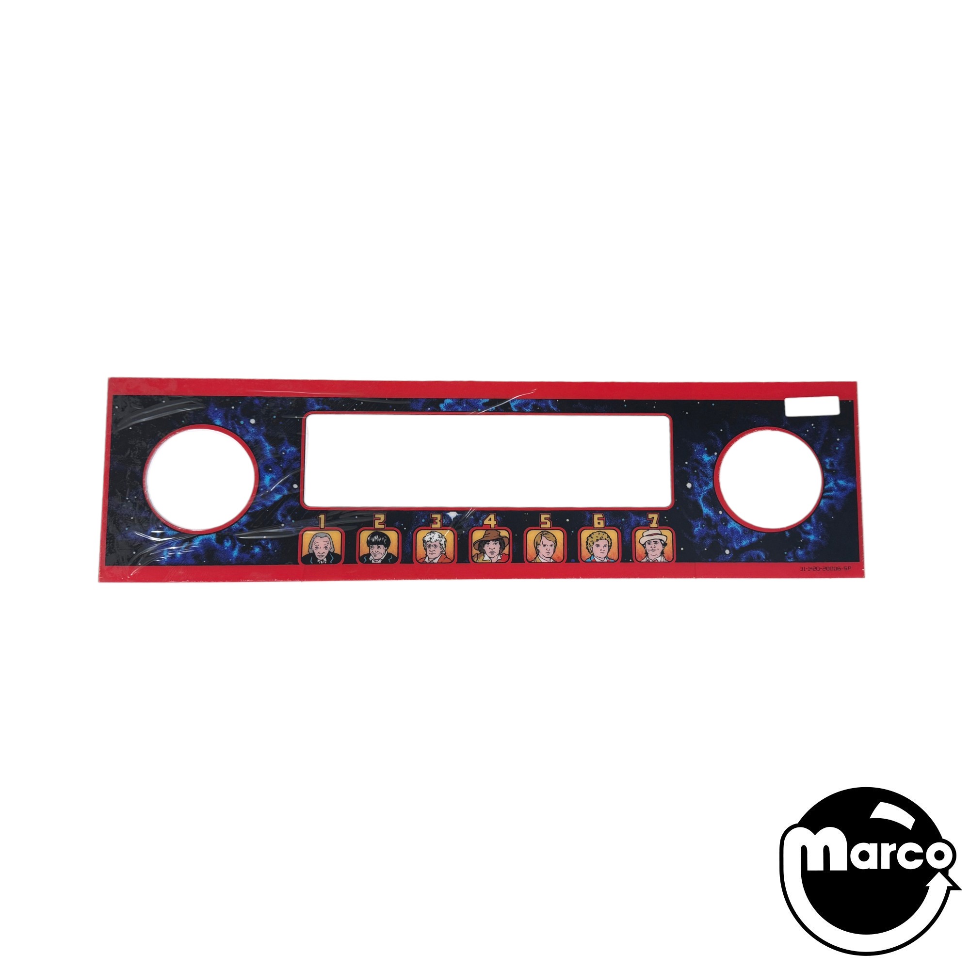 DR WHO (Bally) Speaker Panel Plastic