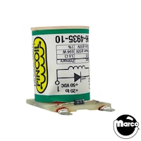 Coil - gun solenoid with diode & upright terminals