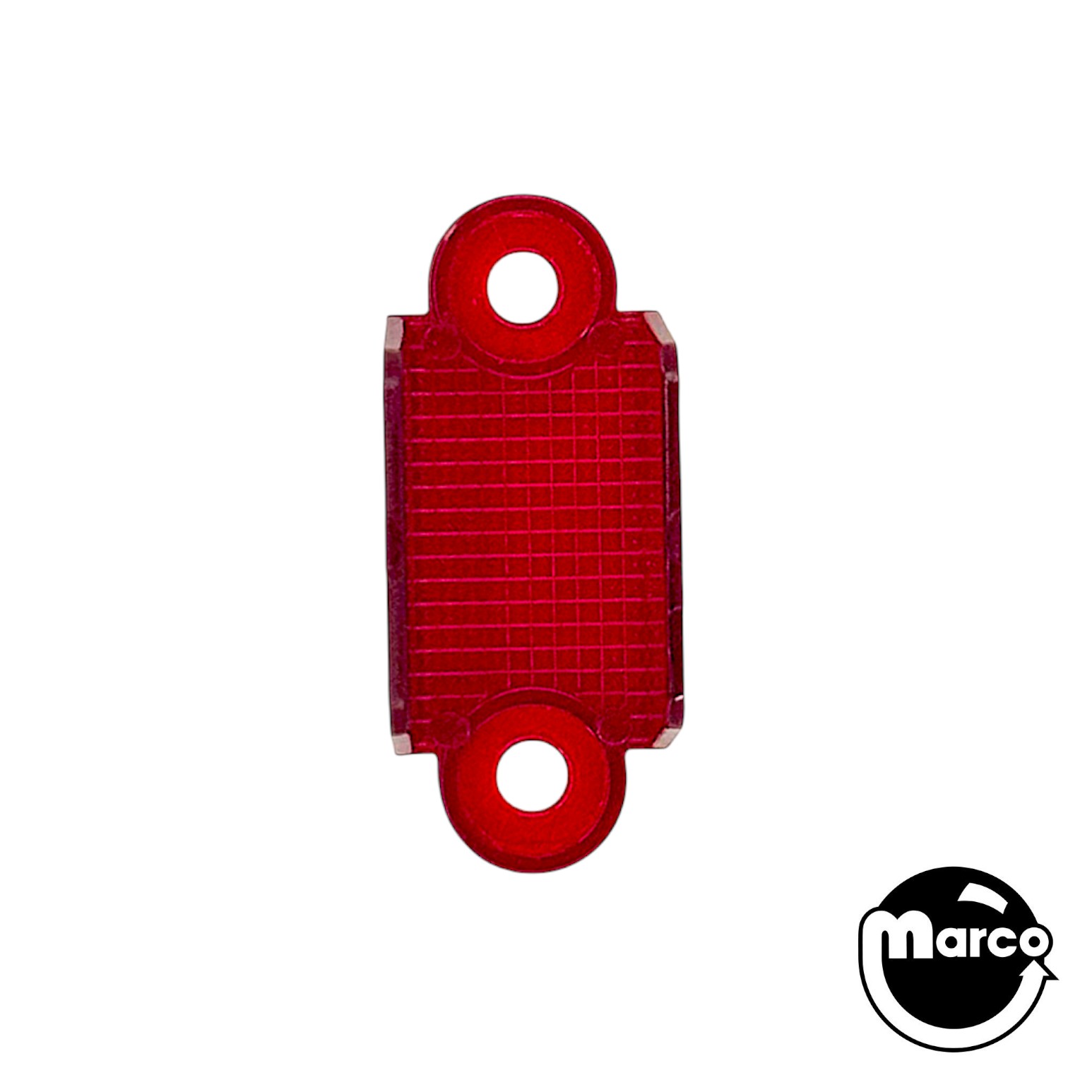 03-8318-9 - Lane guide - 1-3/4 inch red transparent - Marco