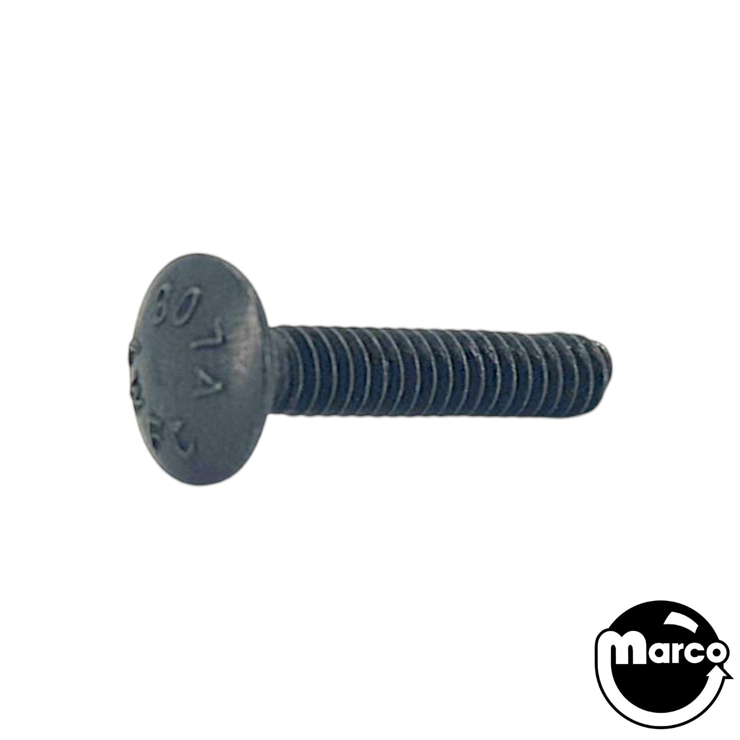 Bolt carriage 10-24 x 1" sq. neck BLACK 4310-01123-16