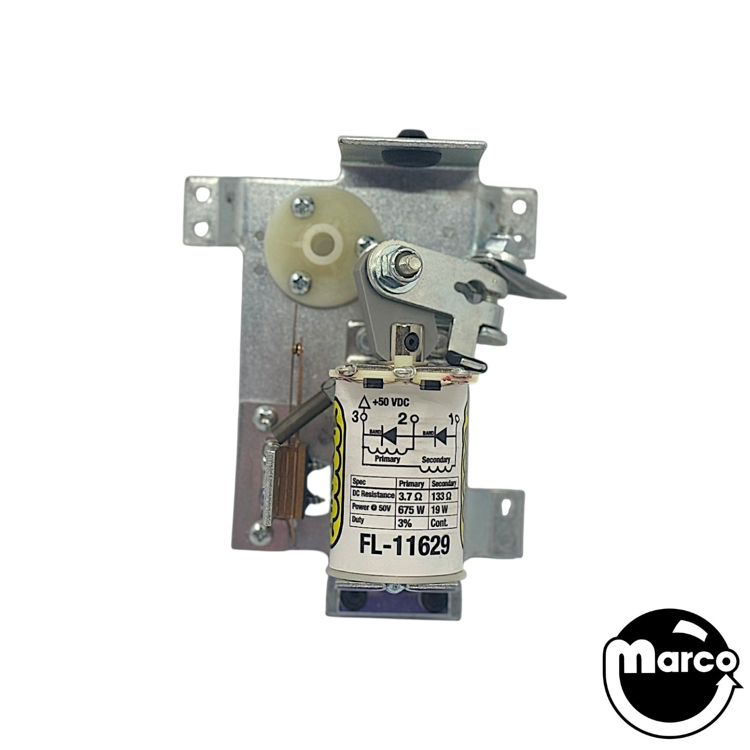 A-14876-L-3 - Flipper Assembly Williams - Left - Blue Coil (FL