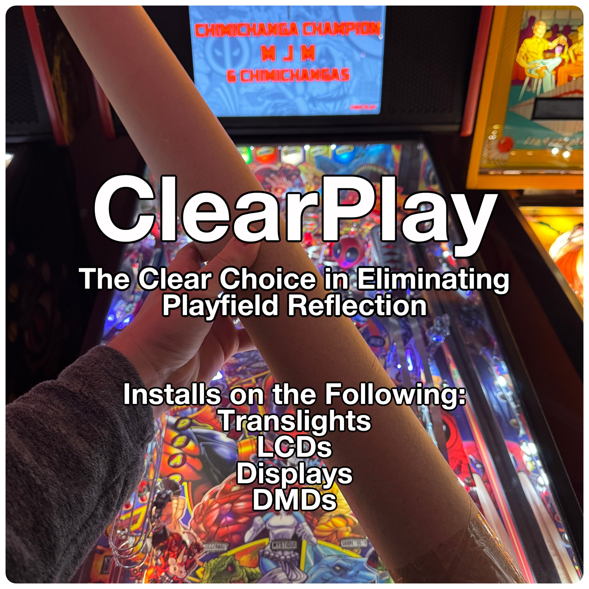 Clearplay Anti-Reflective Translite Film SPIKE 2 