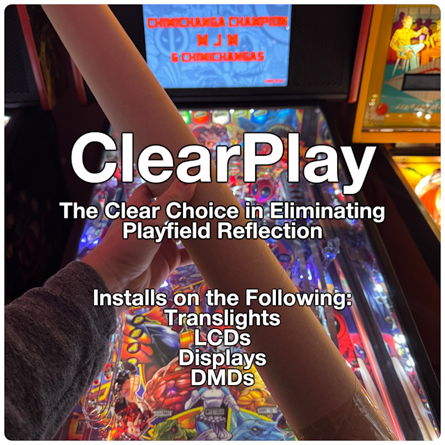 Clearplay Anti-Reflective Translite Film SPIKE 2