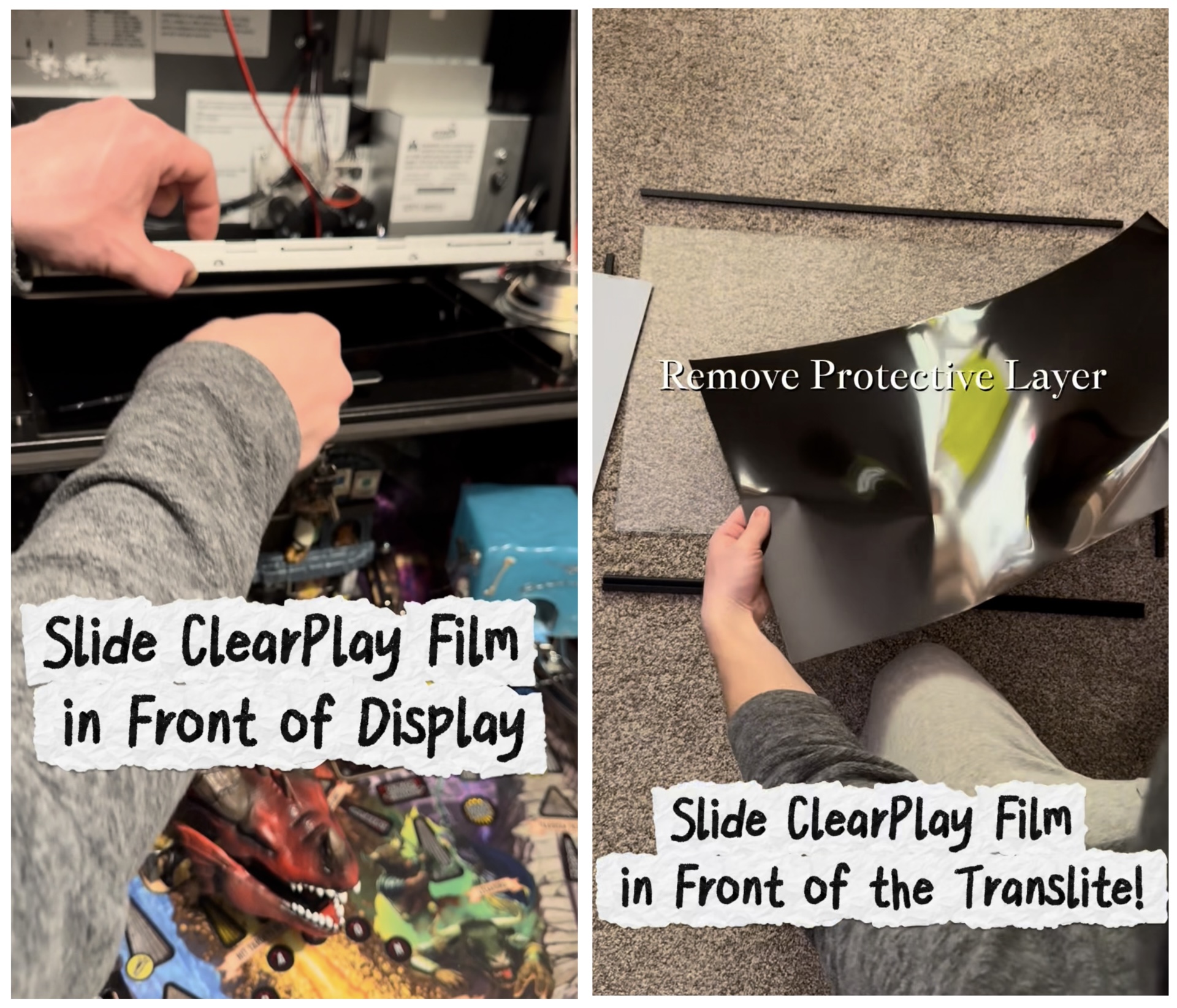 Clearplay Anti-Reflective Translite Film SPIKE 2 