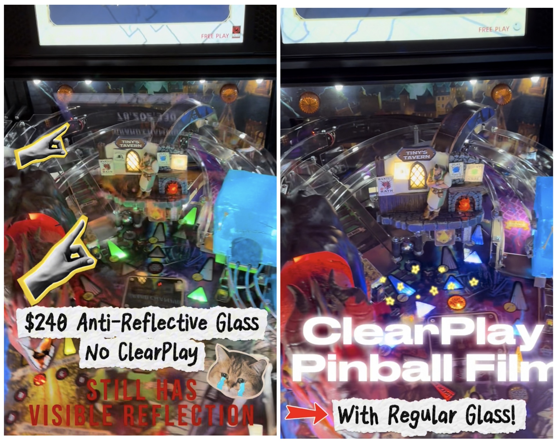 Clearplay Anti-Reflective Translite Film SPIKE 2 