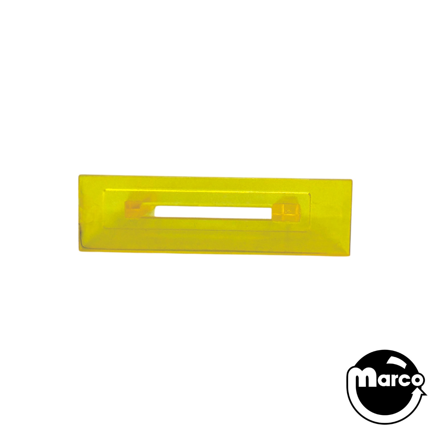 Coin Entry Restrictor Plate Transparent Yellow