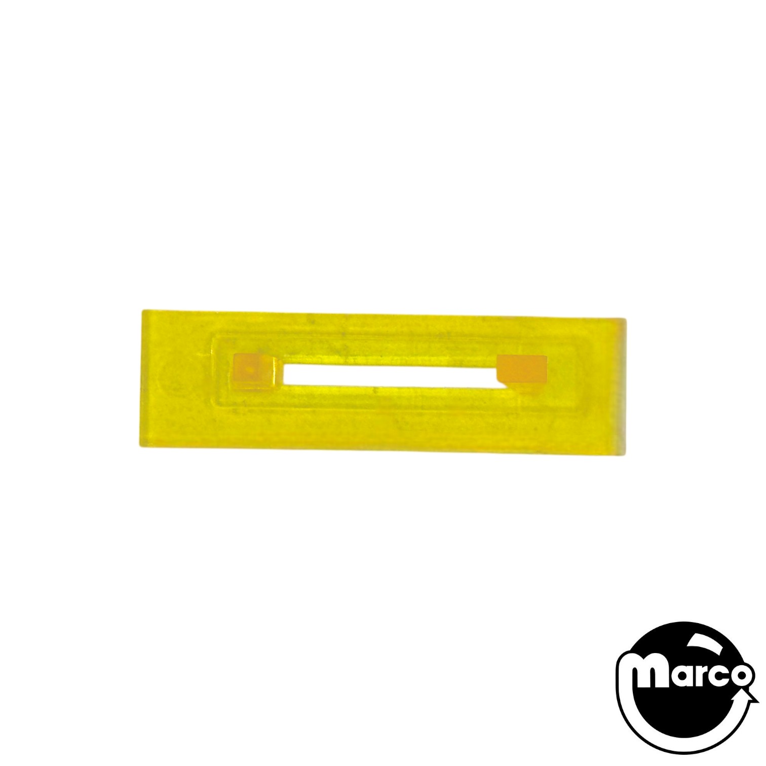 Coin Entry Restrictor Plate Transparent Yellow