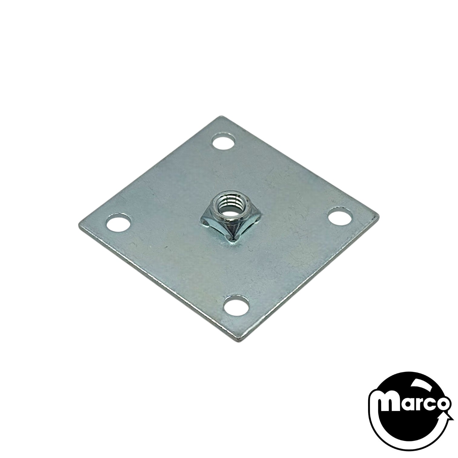 Leg Leveler Mounting Plate 2.75 x 2.75 inch 3/8-16 thread